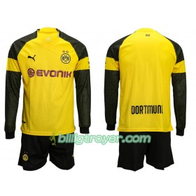 Billige Fotballdrakter Borussia Dortmund Barn Hjemmedraktsett 2018/19 Langermet